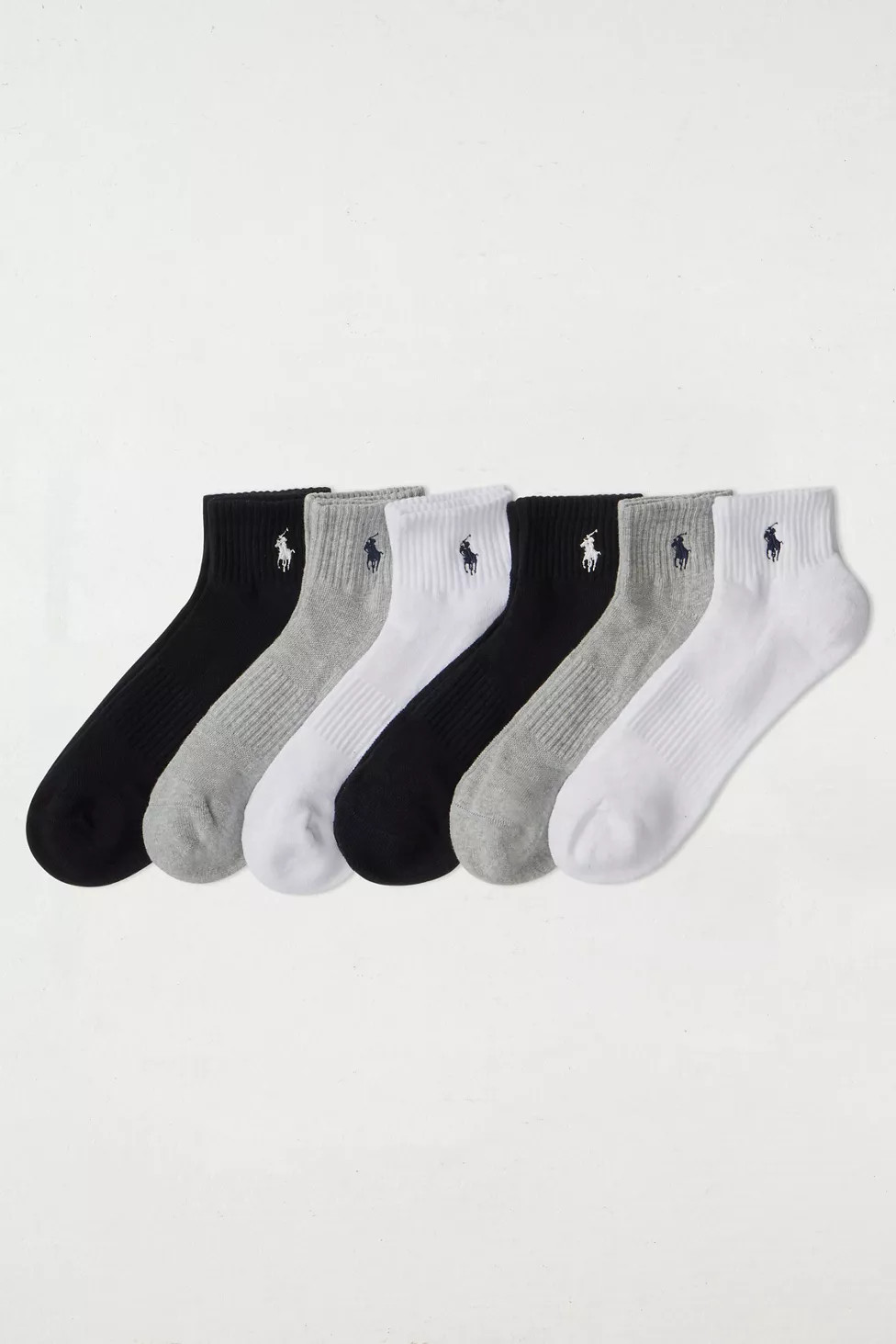 Polo Ralph Lauren Casual Quarter Sock 6-Pack | Urban Outfitters (US and RoW)