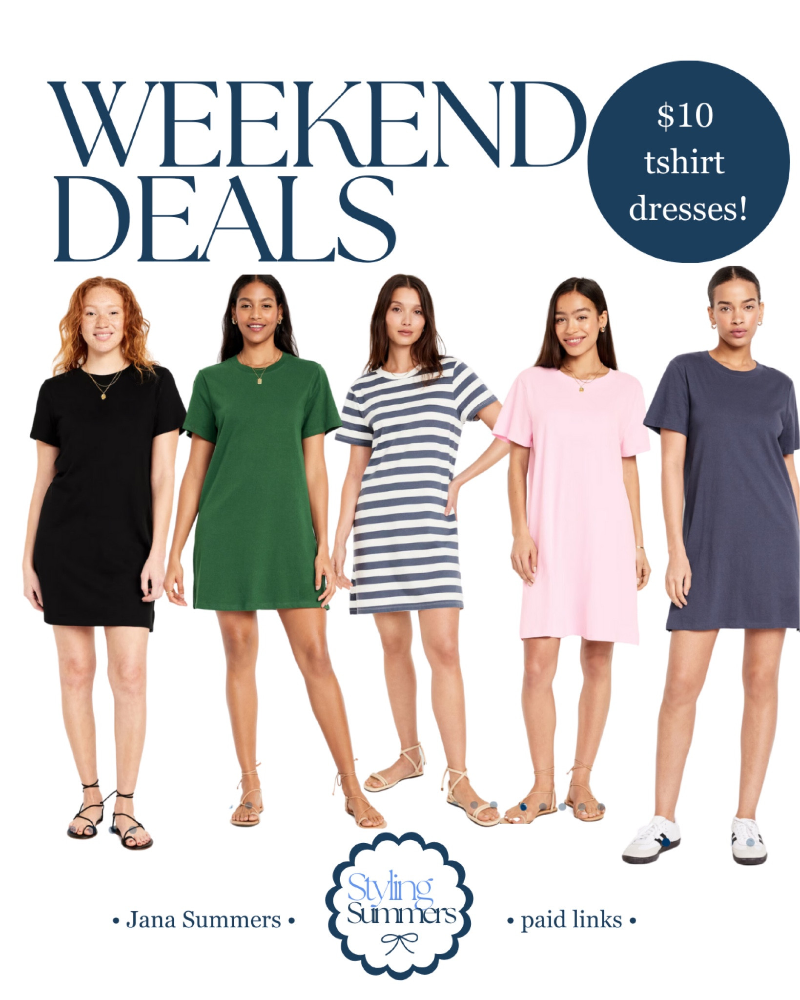 $10 old navy dresses! 

#LTKSaleAlert #LTKSummerSales #LTKFindsUnder50