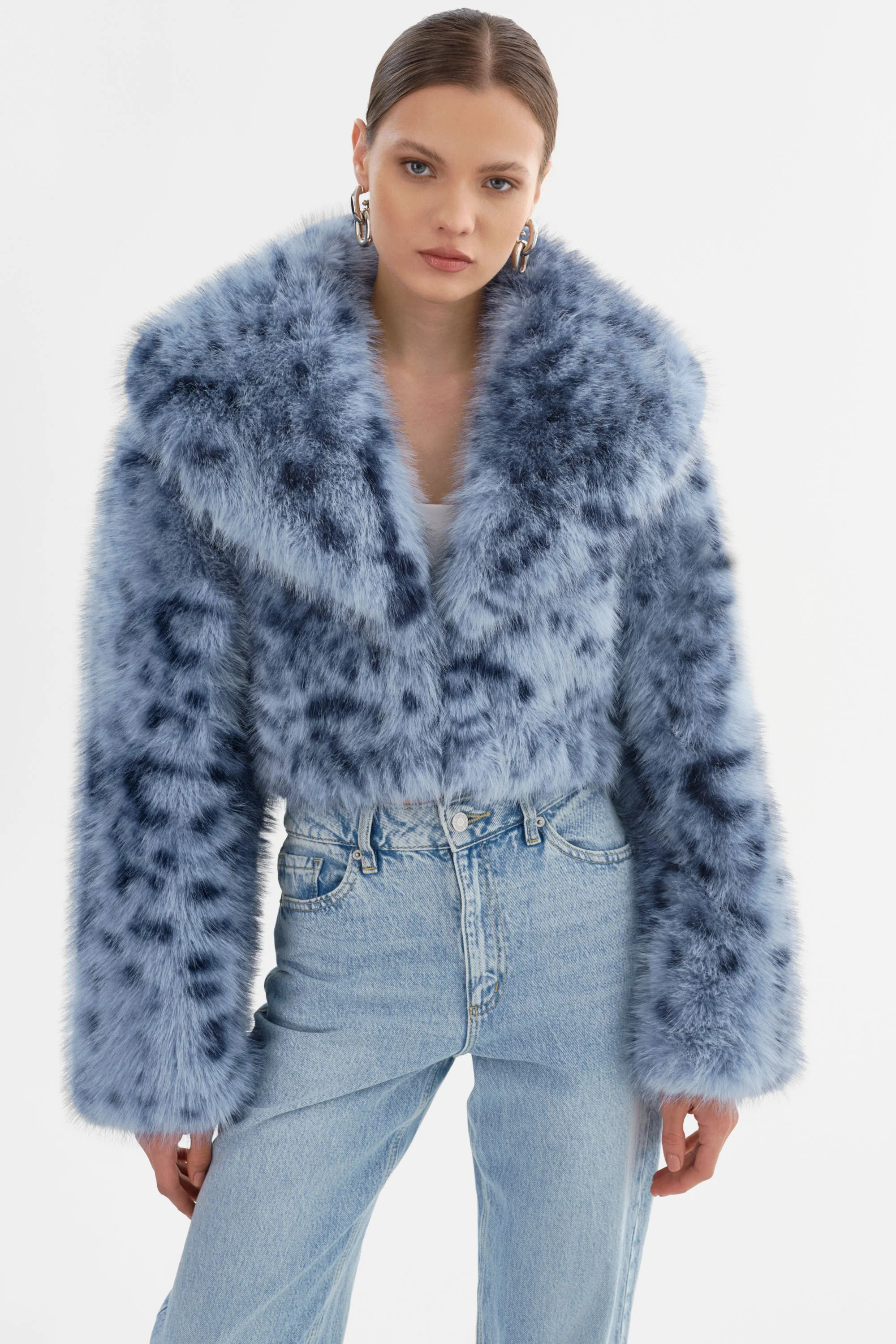 DANIKA LEO | Faux Fur Crop Jacket | LAMARQUE