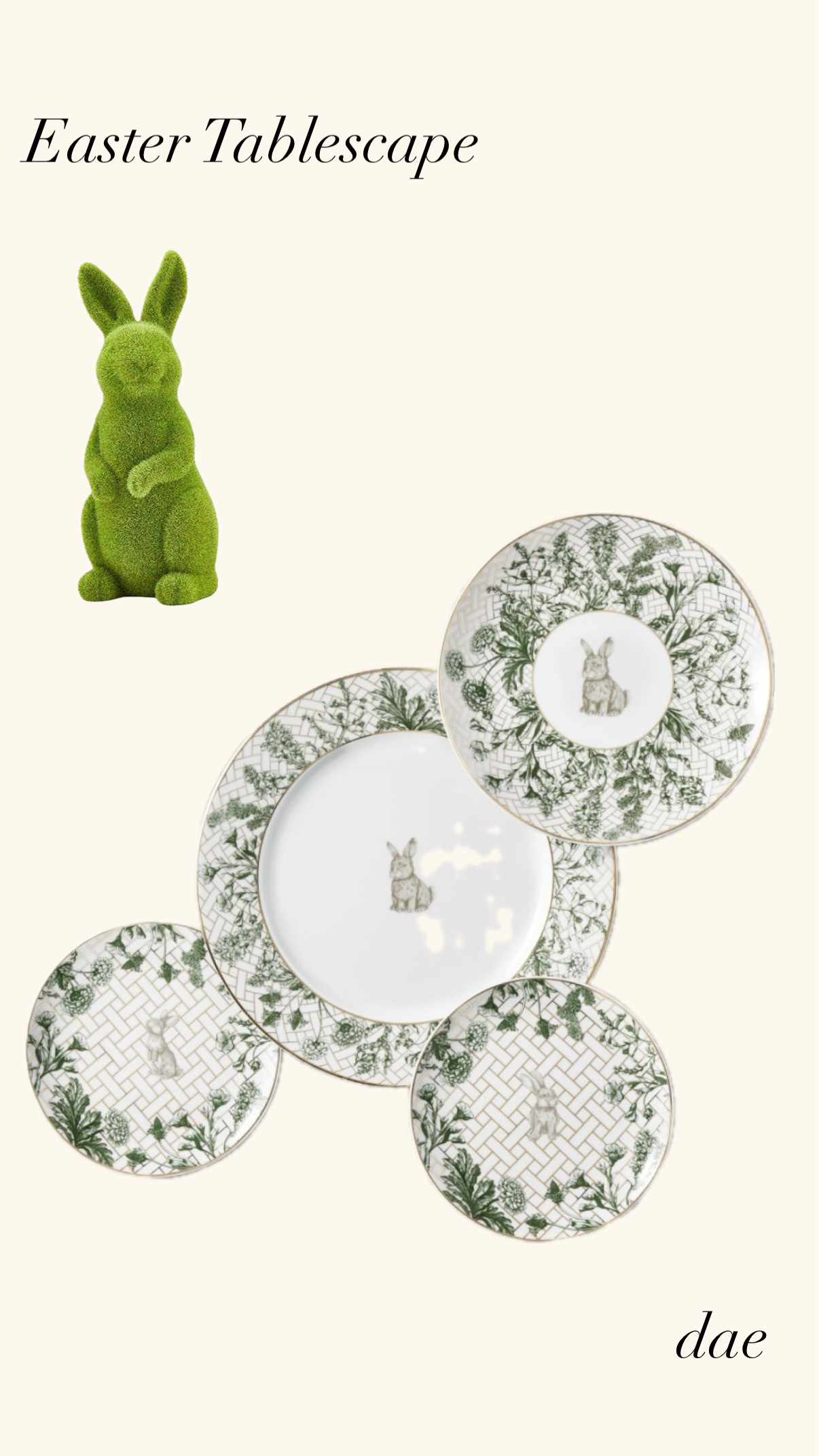Luxury Easter Bunny Dinnerware✨
Elevate your Easter table with these luxury hosting dishware for entertaining. These coordinated Easter table settings sets are perfect for brunch hosting, dinner parties, and spring gatherings.
#EasterTablescapeIdeas #SpringHostingDecor #EasterPartyIdeas #HolidayHostingInspo #DisposableDecor #ElegantEntertaining #TablescapeStyling
 

 #LTKfoodie #LTKSeasonal #LTKHome