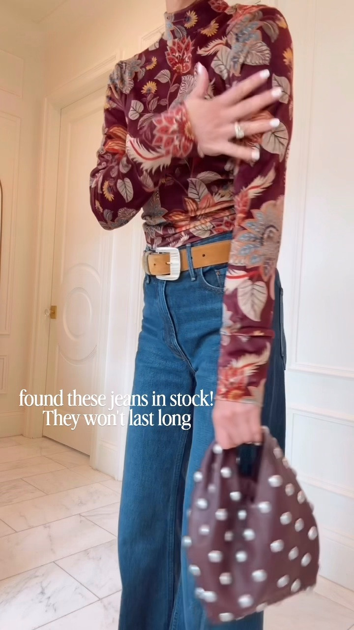 I found these jeans in stock at @Anthropologie! They won’t last long so make sure to grab them now. I’m 5’7 wearing size 24, they run big so size down

#LTKootd #LTKSeasonal