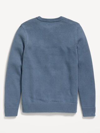 Crew-Neck Utility Pocket Sweater for Boys | Old Navy (US)