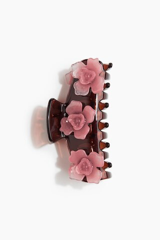 H & M - Flower-detail hair claw - Purple | H&M (US + CA)
