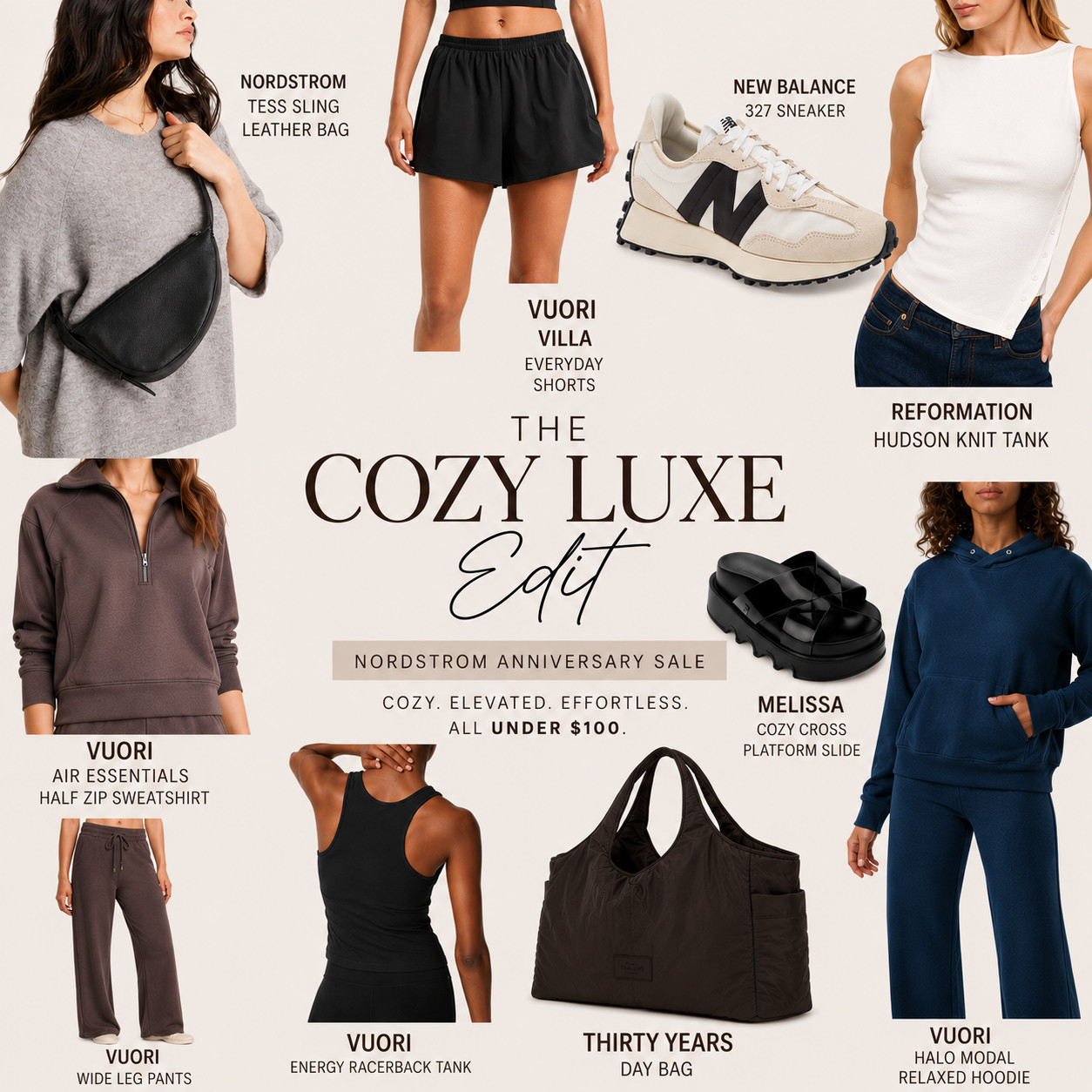 The Cozy Luxe Edit | Nordstrom Anniversary Sale | July 18th


Discover my curated collection of cozy, elevated essentials from the Nordstrom Anniversary Sale. Featuring stylish finds from New Balance, Vuori, Spanx, UGG, and more, this edit highlights timeless pieces and everyday favorites—many under $100. These are the comfortable, versatile staples I'd reach for all season long, from cozy mornings to effortless fall style. 
(Sale begins July 14th for cardholders)


#NordstromAnniversarySale #NSale #LTKCreator #LTKFashion #LTKUnder100 #CozyStyle #CozyLuxe #FallStyle #CapsuleWardrobe #EverydayStyle #Vuori #NewBalanceStyle #Reformation
 

 #LTKActive #LTKSaleAlert #LTKTravel