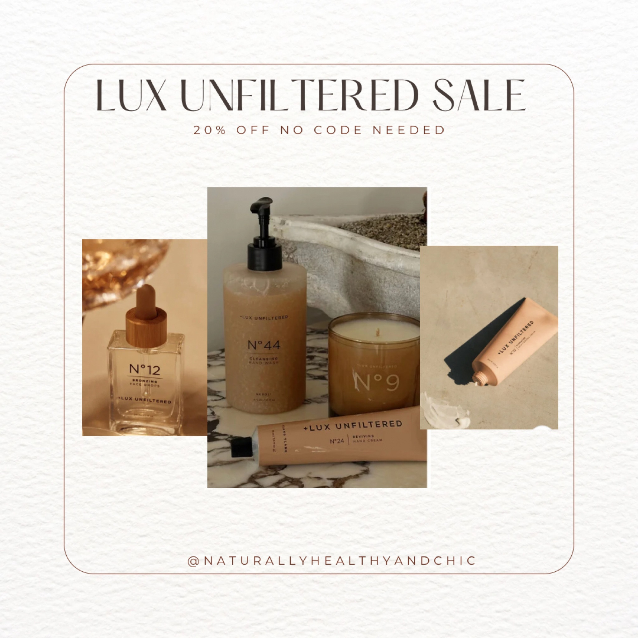 Lux unfiltered sale. Tan. Tanning cream. Tanning mousse. Lotion. Soap. Face tanning drops. Oil. Shower. Candle. Beach. Santal. Blood orange. 

#LTKsalealert #LTKGiftGuide #LTKCyberWeek