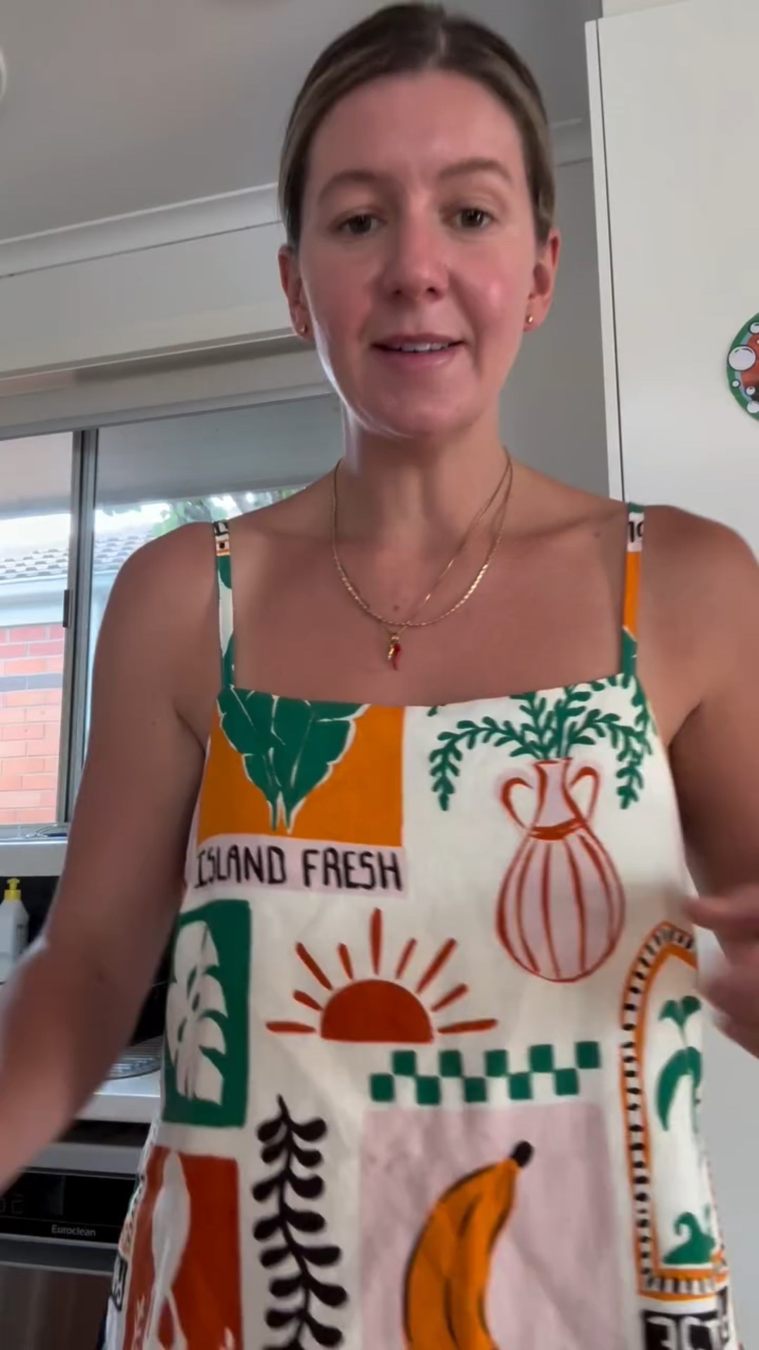 The top was definitely a holiday purchase and now I’m home I’m second guessing the print. 😅 
They also had other colours