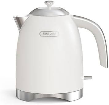 Hazel Quinn Electric Kettle - 1.7 Liters (57oz) Stainless Steel Water Kettle, BPA-Free Interior, ... | Amazon (US)