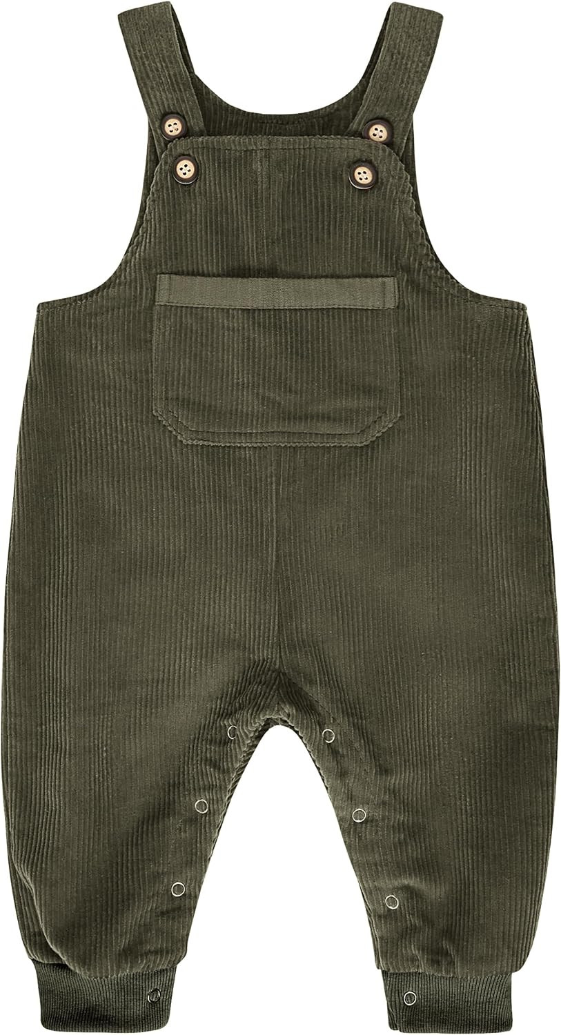 Baby Boy Corduroy Overalls Fall Bottom Pants | Amazon (US)