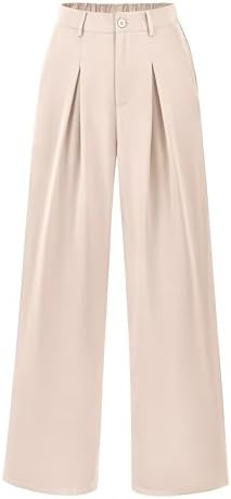 BTFBM Women High Waist Palazzo Pants Spring 2026 Casual Wide Leg Trousers Loose Work Office Busin... | Amazon (US)