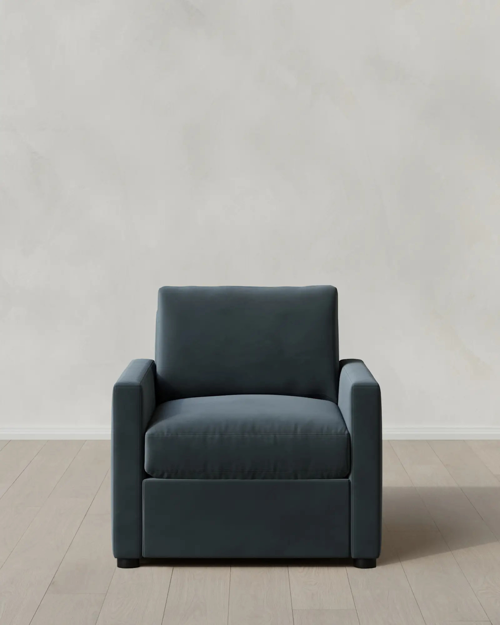 Brennan Accent Chair in Performance Velvet | Quince