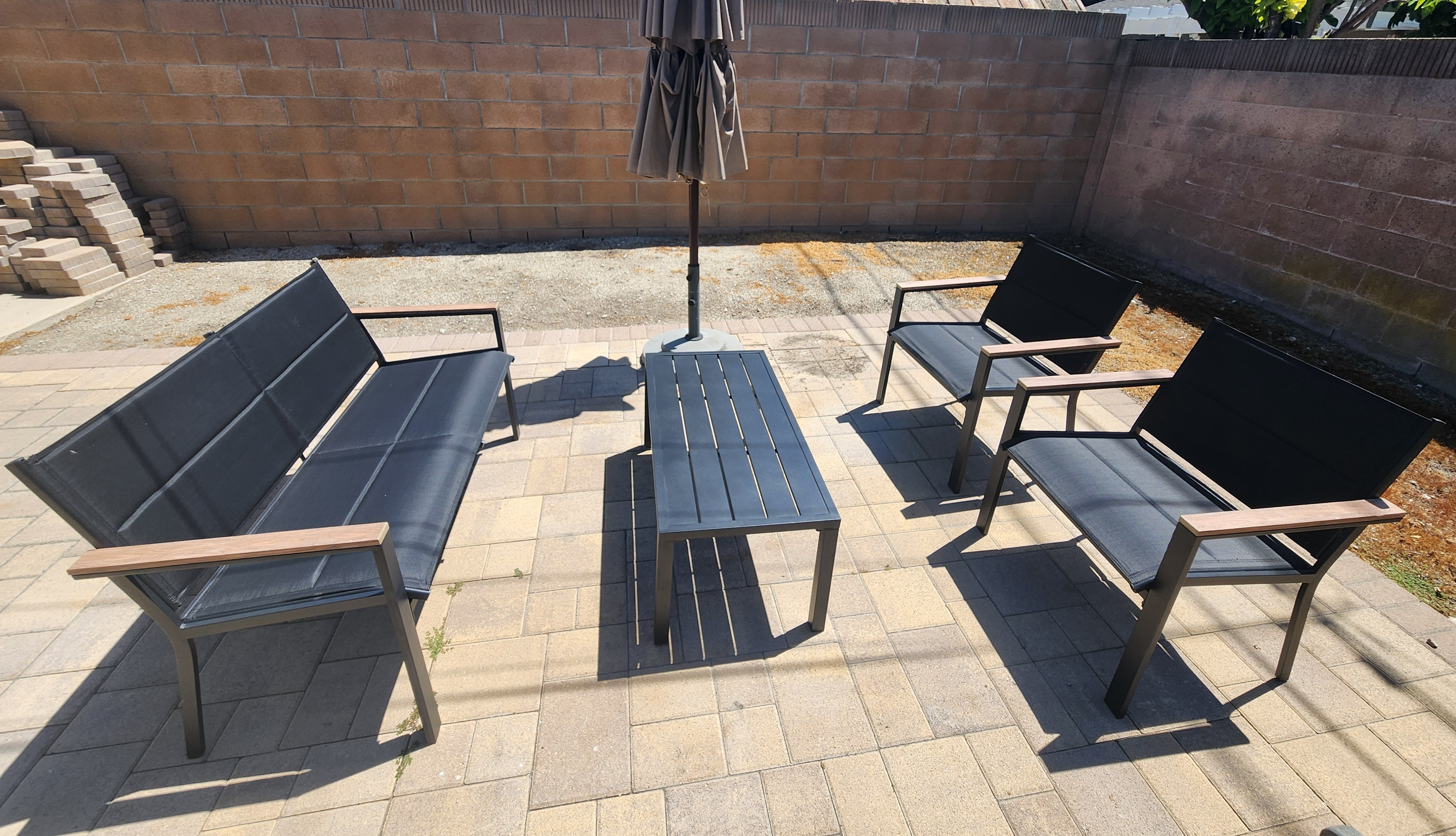 LOVE this new outdoor patio set from Lowe's. Great deal on outdoor furniture!

#LTKHome #LTKSeasonal #LTKdayinmylife