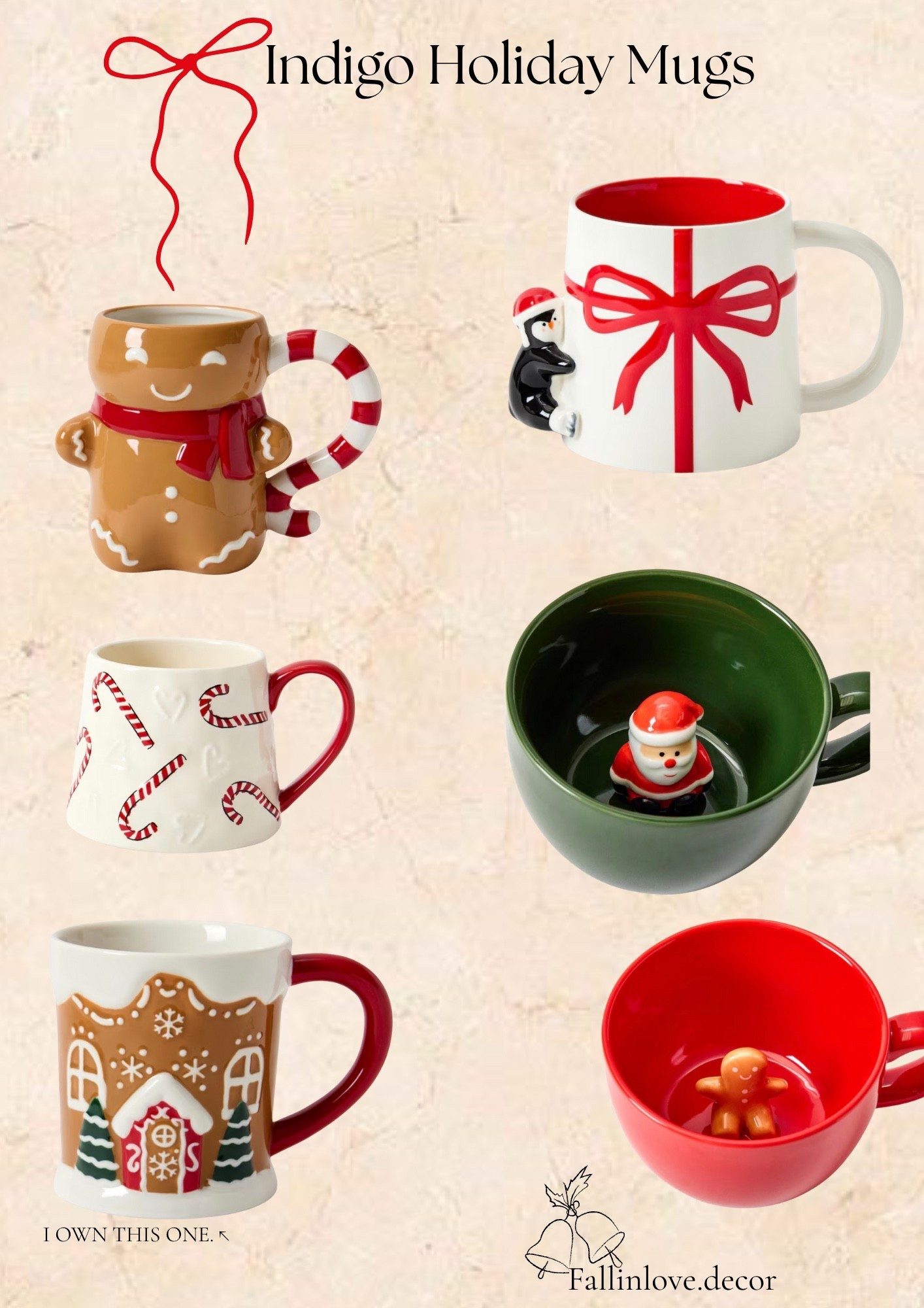 Indigo Holiday Mugs

#LTKcanada #LTKholiday #LTKwinter