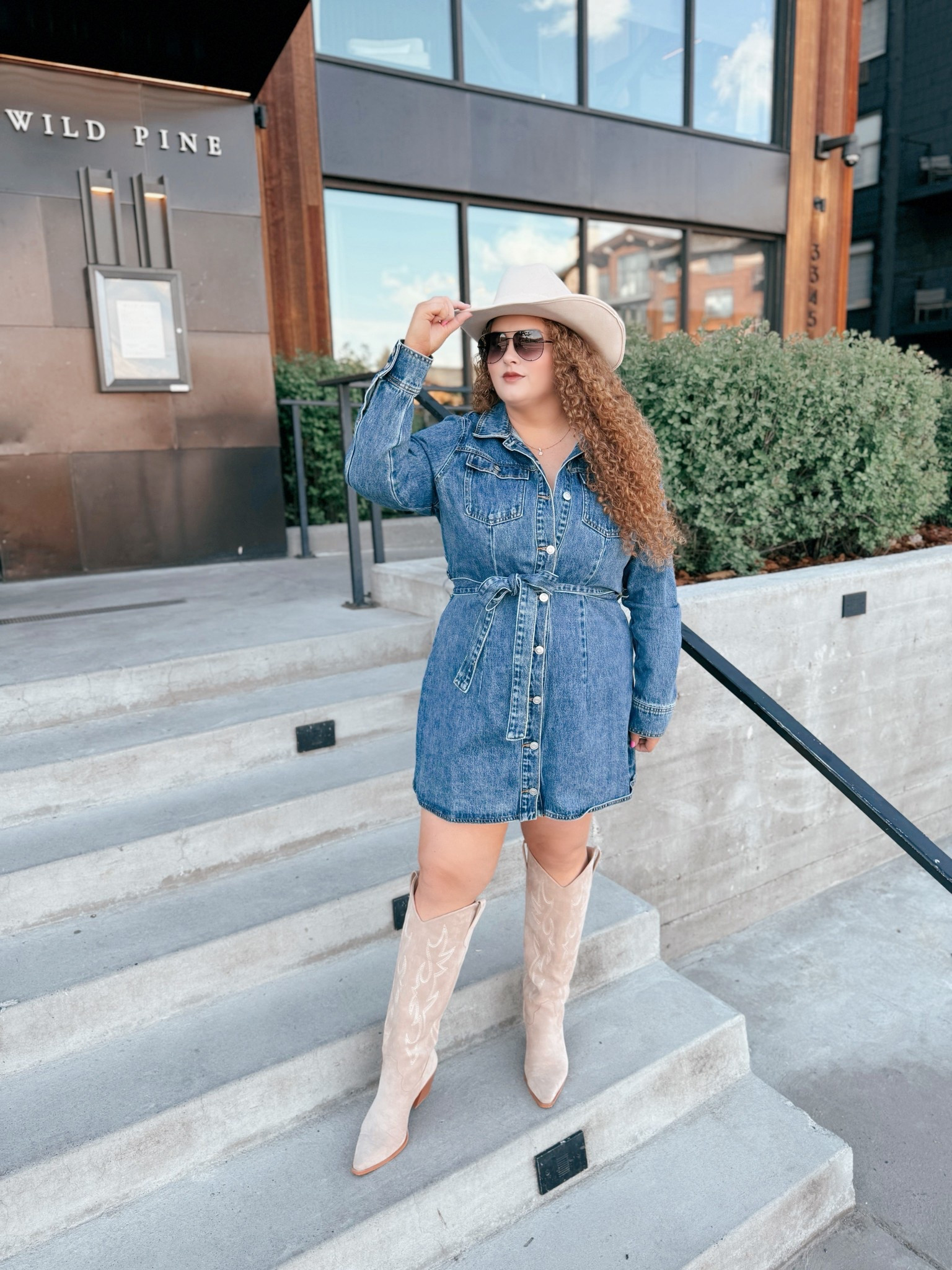 Steppin’ out in Jackson, WY 🤠💙 denim dress, cowgirl boots, and big hat energy👢western vibes with a hint of hometown glam ✨🌾 boots | cowgirl boots | amazon boots | amazon cowgirl boots | beige cowgirl boots | denim dress | concert dress | amazon finds | amazon fashion | amazon outfit |
Amazon look | western outfit | western fashion | concert outfit | country concert outfit | country concert look | Amazon concert outfit | amazon western outfit | amazon concert finds | cowgirl hat | amazon cowgirl hat | neutral cowgirl hat | Yellowstone outfit | Yellowstone outfit inspo | Yellowstone vibes | western vibes | western outfit | western fashion | western fashion inspo 

#LTKSummerEdit #LTKStyleTip #LTKMidsize