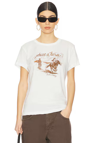 EB Denim x REVOLVE Save A Horse Tee in Vintage White from Revolve.com | Revolve Clothing (Global)
