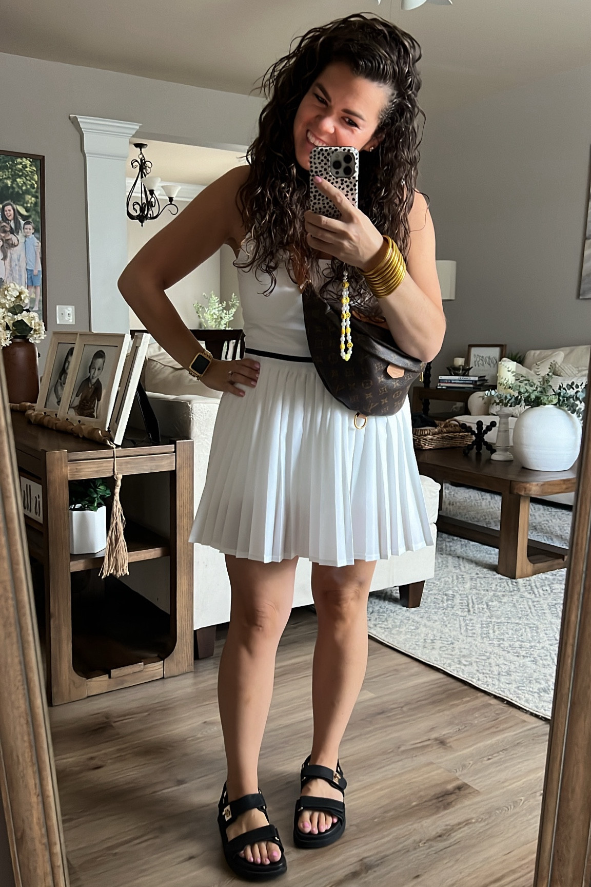 I love when you don’t have to think about an outfit! Love this athletic dress! Wearing a large. 

#LTKActive #LTKMidsize