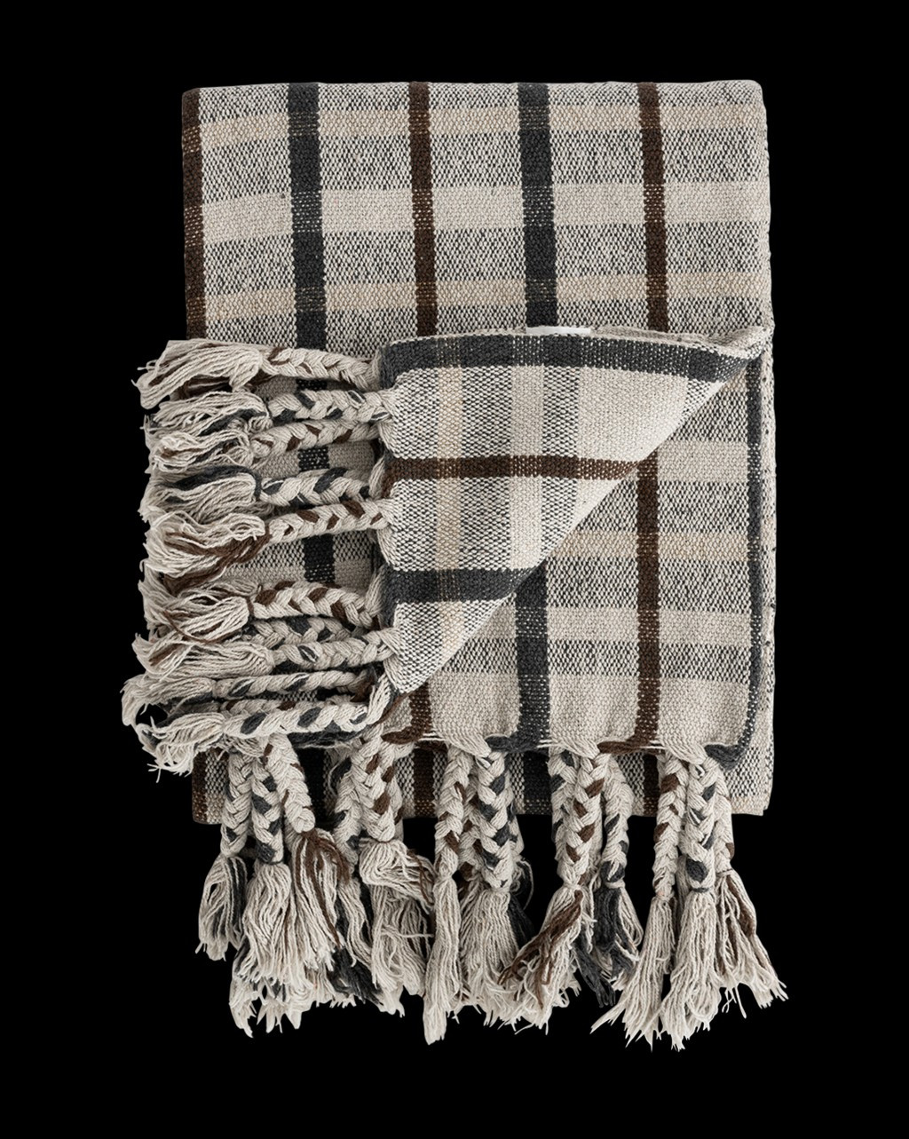 Plaid Tasseled Throw | McGee & Co.
