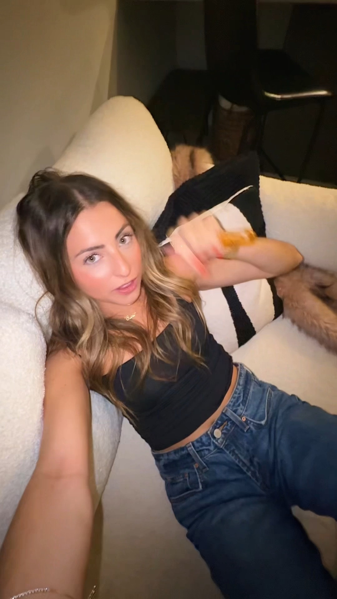 love these jeans and tank top from aritzia!!