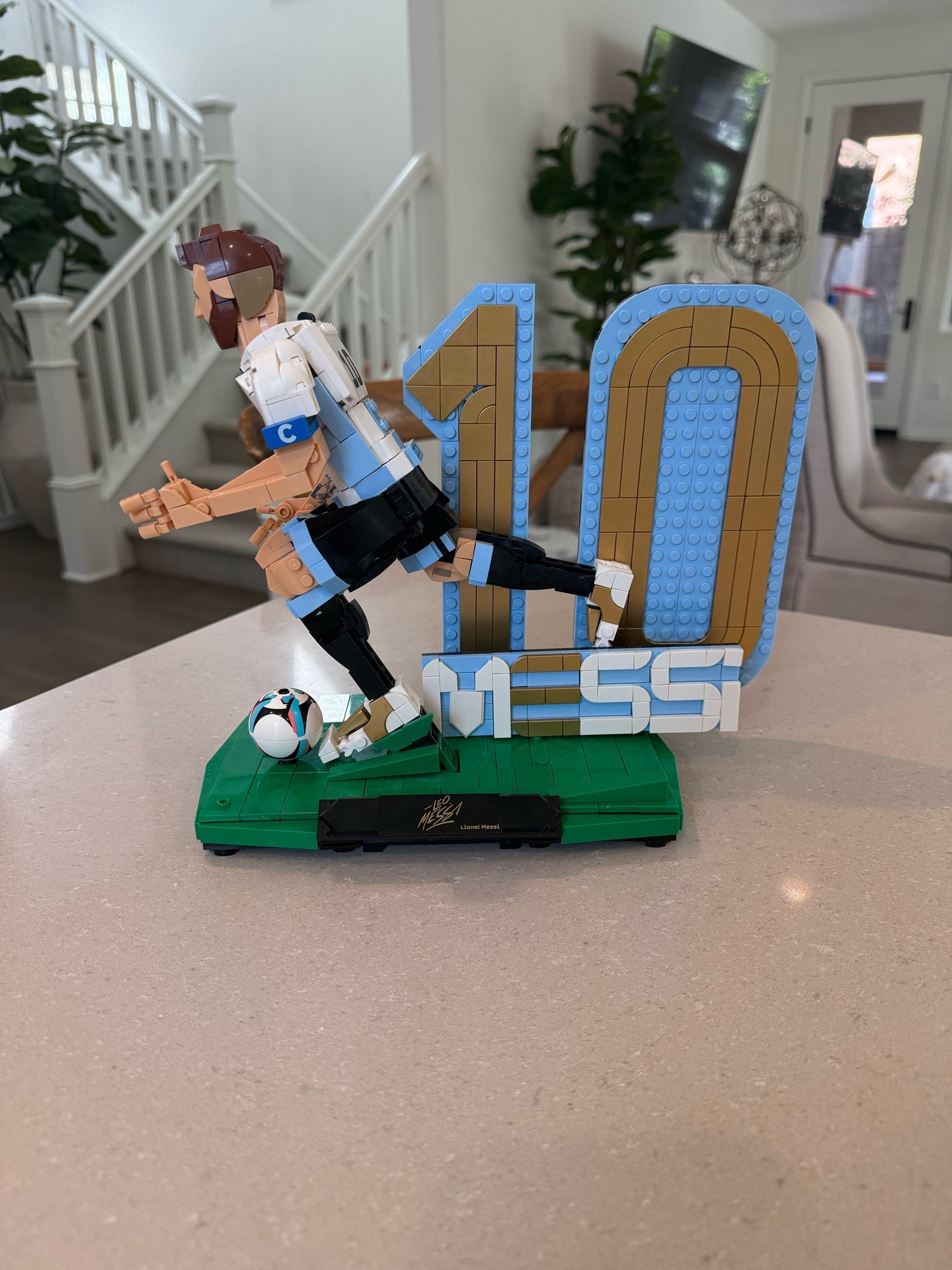 Finally finished the Messi legos ⚽️ My 7 year old was so into the worldcup so I knew these Messi legos would be a big hit as a birthday gift 👌🏻They have Ronaldo too! 

Legos, 7 year old boy birthday gift, boys birthday gifts, soccer toys, gift ideas for kids, building toys, 7 year old toys for boys

#LTKmomlife #LTKKids #LTKdayinmylife