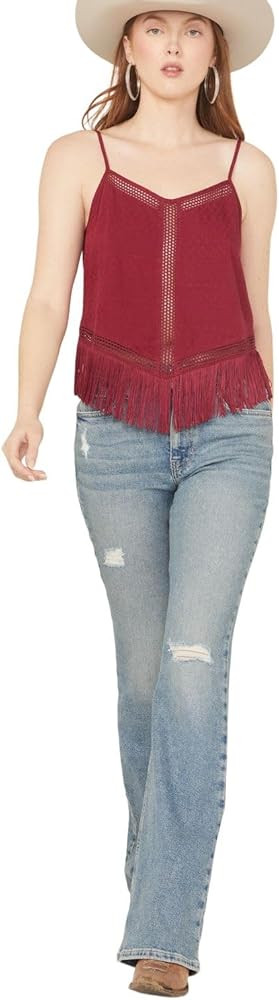 Idyllwind Women's Arbor Medium Wash Outlaw High Rise Flare Super Stretch Denim - IWSU25J37-MDWSH ... | Amazon (US)