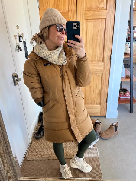 Winter walking outfit