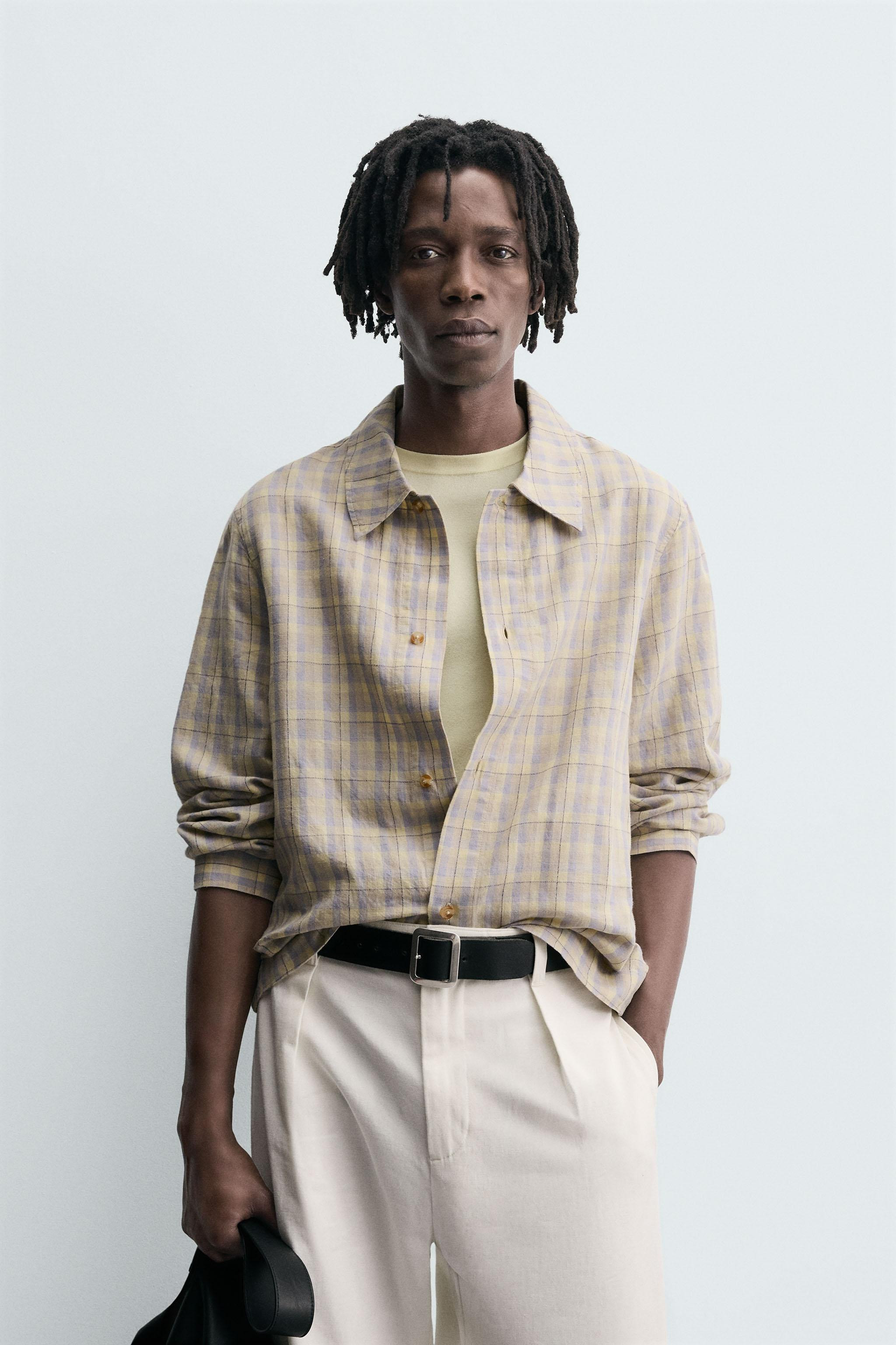 TEXTURED CHECK SHIRT | Zara UK
