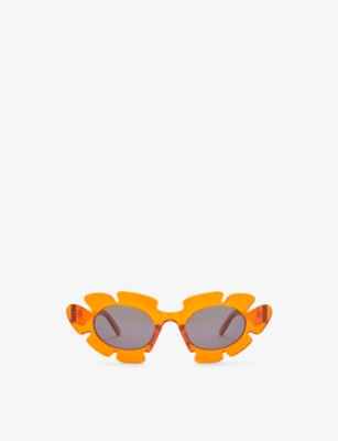 Loewe x Paula's Ibiza G000270X03 flower-shaped acetate sunglasses | Selfridges