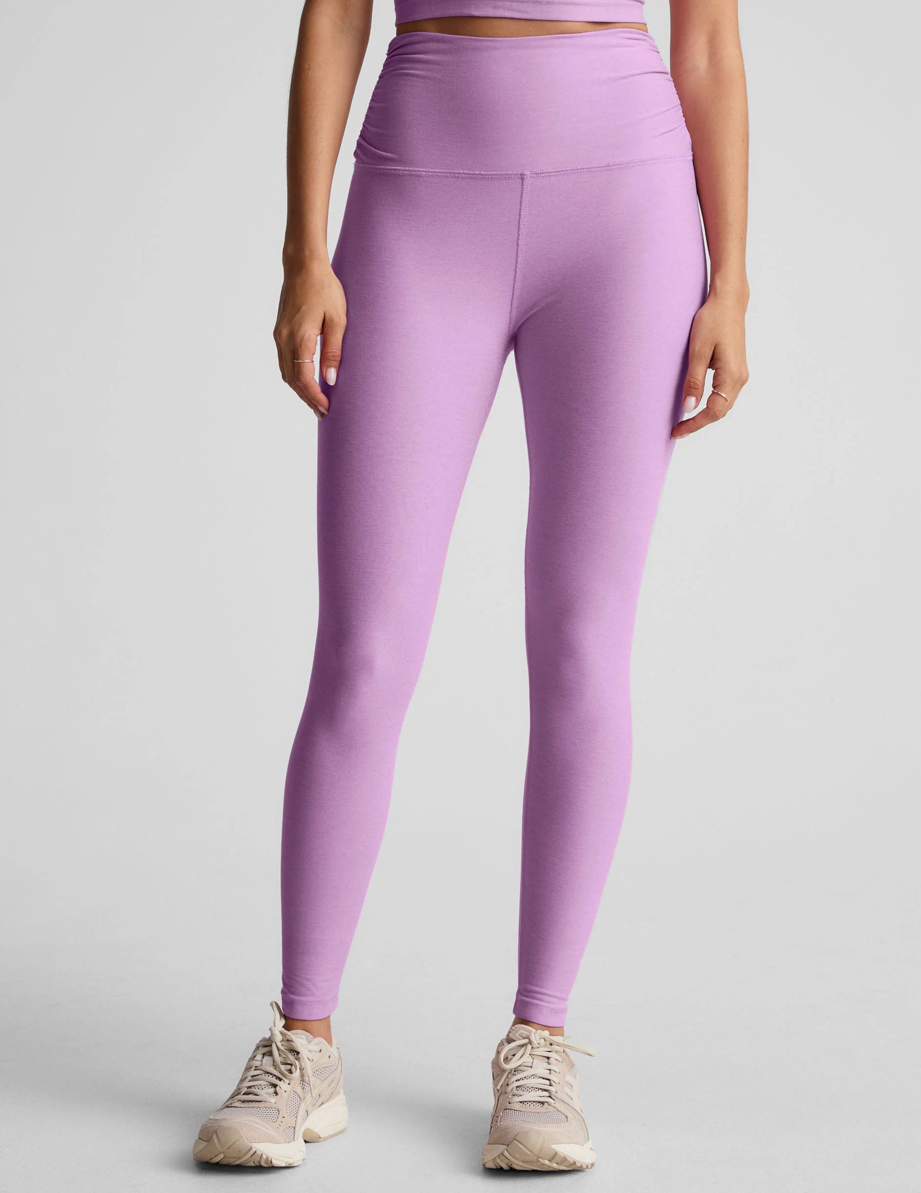 Spacedye Raise The Barre Shirred Legging | Beyond Yoga | Beyond Yoga