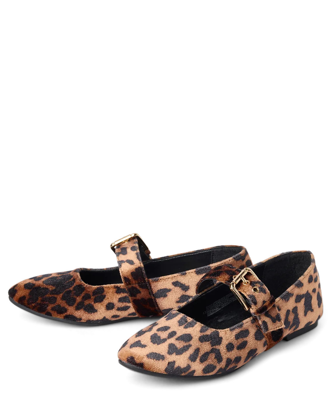 Girls Leopard Mary Jane Shoes - tan | The Children's Place