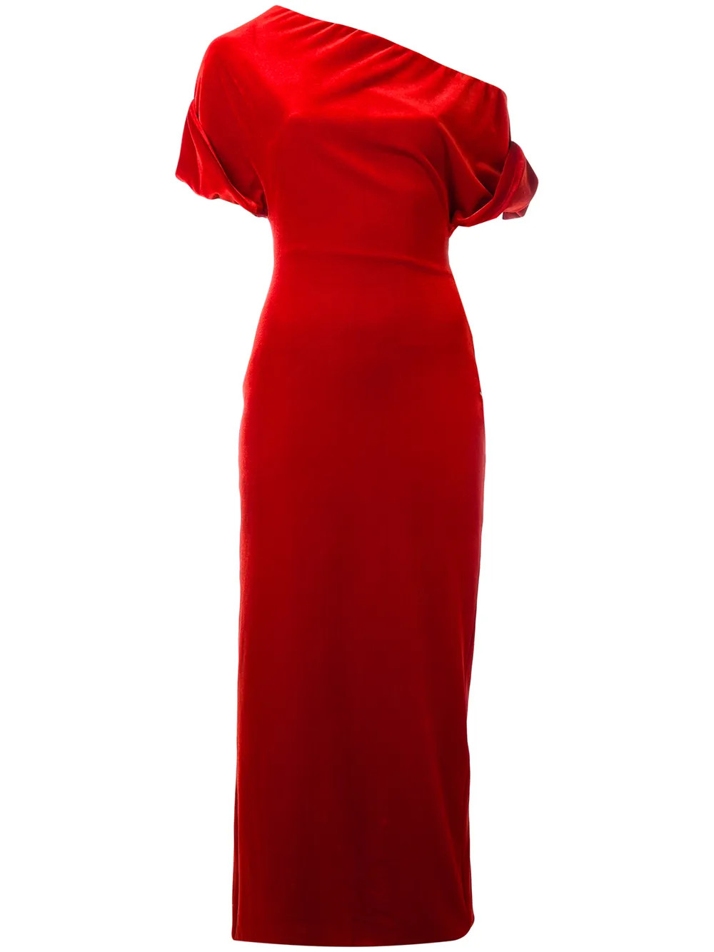 Christopher Kane stretch velvet dress - Red | FarFetch US
