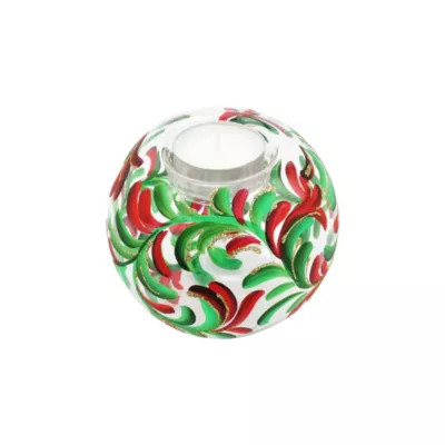 Vietri Illuminare Holiday Scroll Votive | Belk
