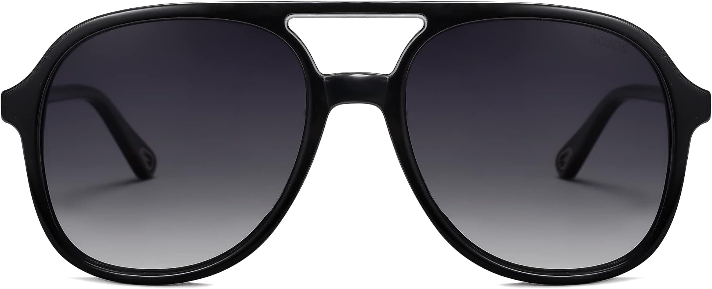 SOJOS Retro Polarized Square Sunglasses for Women Men 70s Large Oversized Sunnies SJ2174 | Amazon (US)