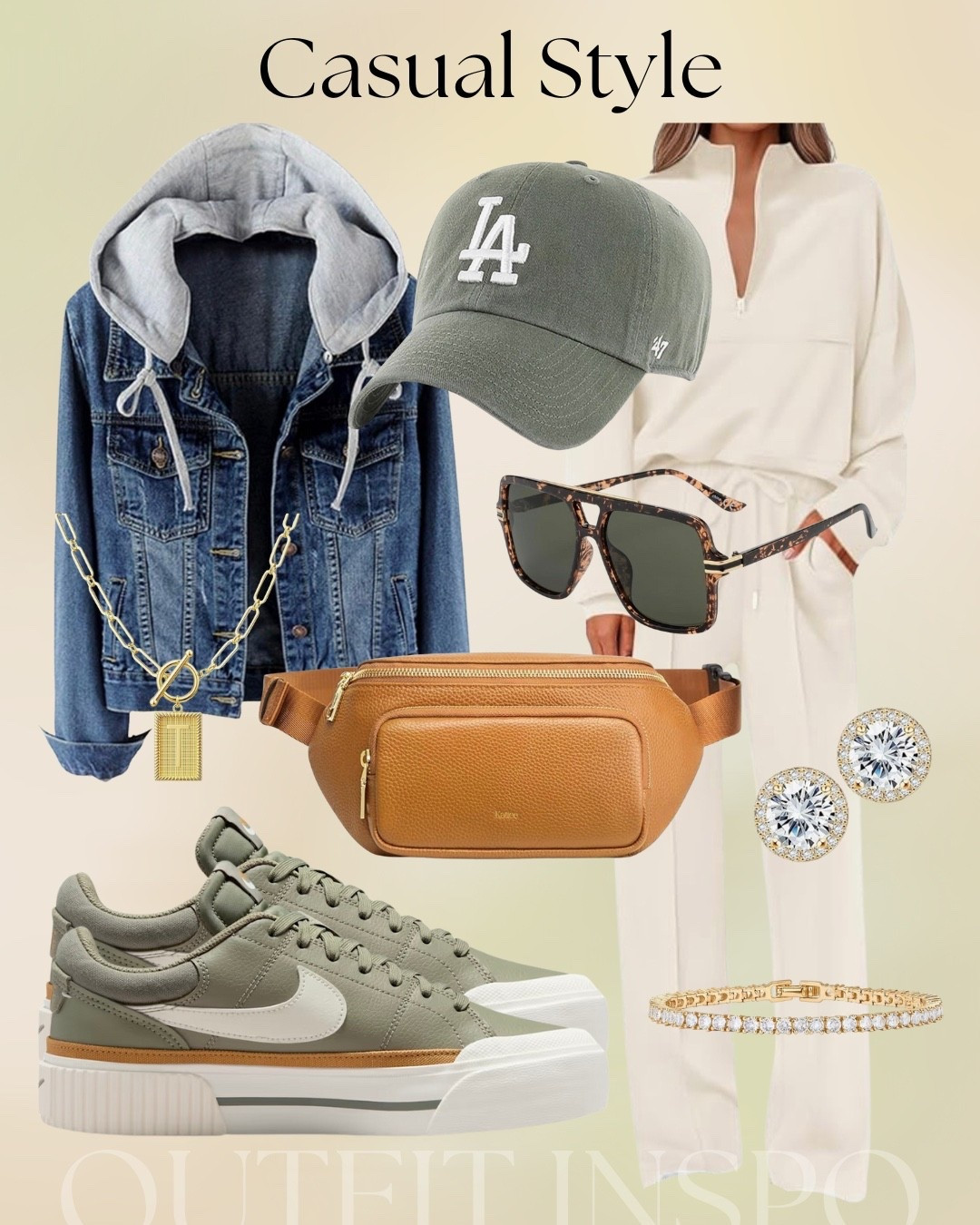 Loving this set! Tan & olive style inspo 🤎💚

#LTKootd #LTKMidsize #LTKgrwm