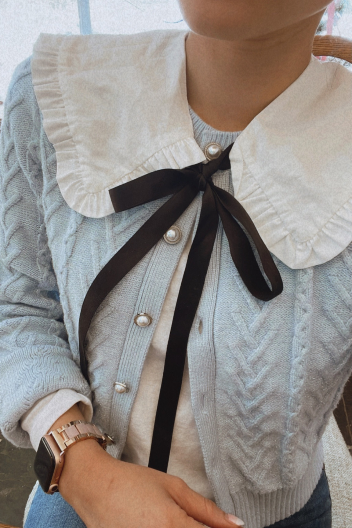 Cardigan under $70. Fall sweater. Detachable collar

#LTKSeasonal #LTKunder100