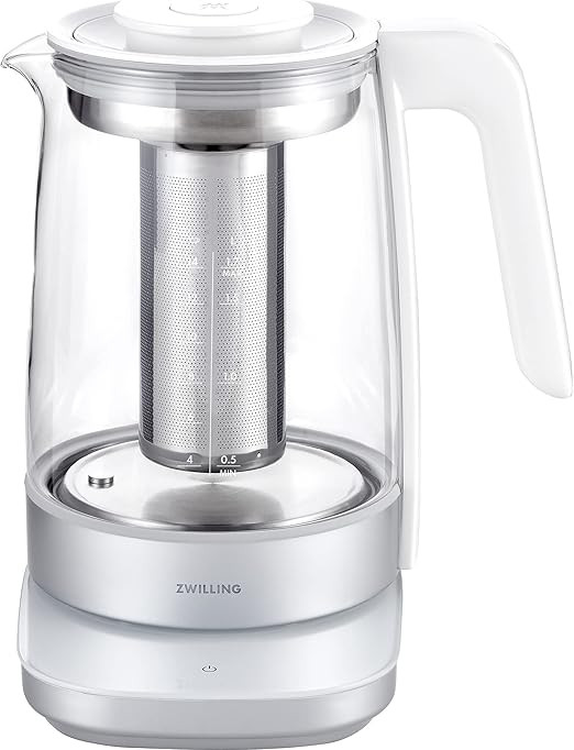Amazon.com: ZWILLING Enfinigy Glass Kettle 1.7L, Tea Kettle, 6 Preset Temps for the Perfect Cup, ... | Amazon (US)