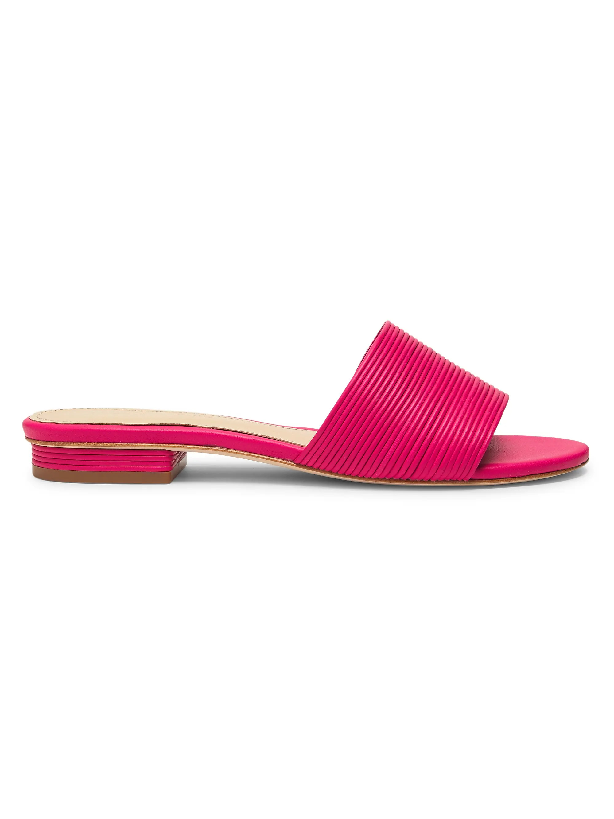 Leather Flat Sandals | Saks Fifth Avenue