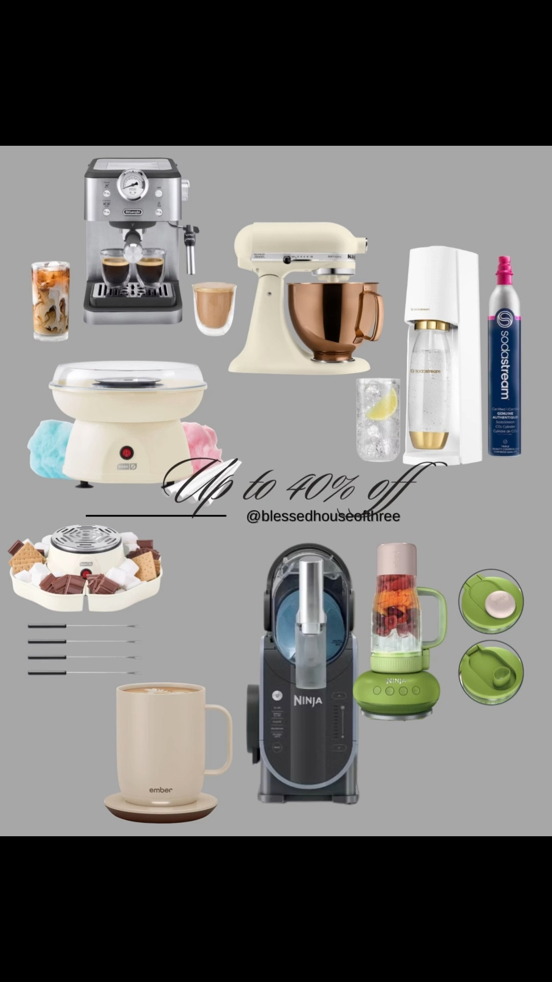 Up to 40% dining and kitchen. These all make great gifts for the hostess or as a housewarming gift or if you need to refresh your space especially if you are hosting this holiday season.

These kitchen appliances are highly rated + on sale. Now is the time to invest in these while they are on sale. Espresso machine sale, soda stream sale, blender sale, kitchenaid sale, hostess gifts, smores kit sale, warming coffee mug sale, gift for her, gift for kitchen, 

#LTKGiftGuide #LTKHoliday #LTKSaleAlert