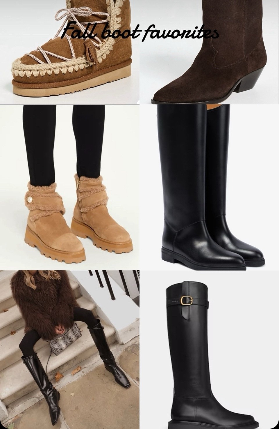 Favorite Boots for Fall

#LTKStyleTip #LTKShoeCrush #LTKSeasonal