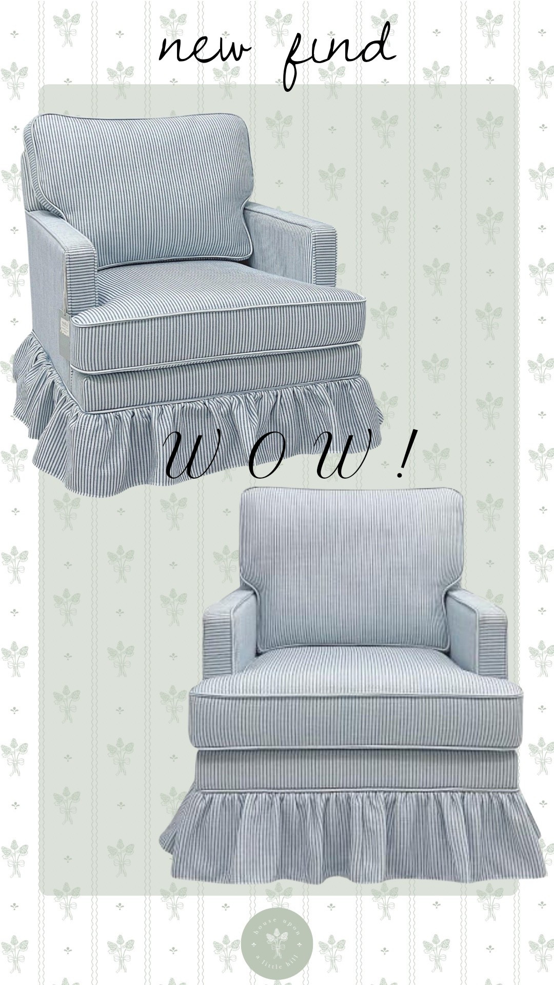 This new swivel chair is absolutely stunning!!

#LTKHome