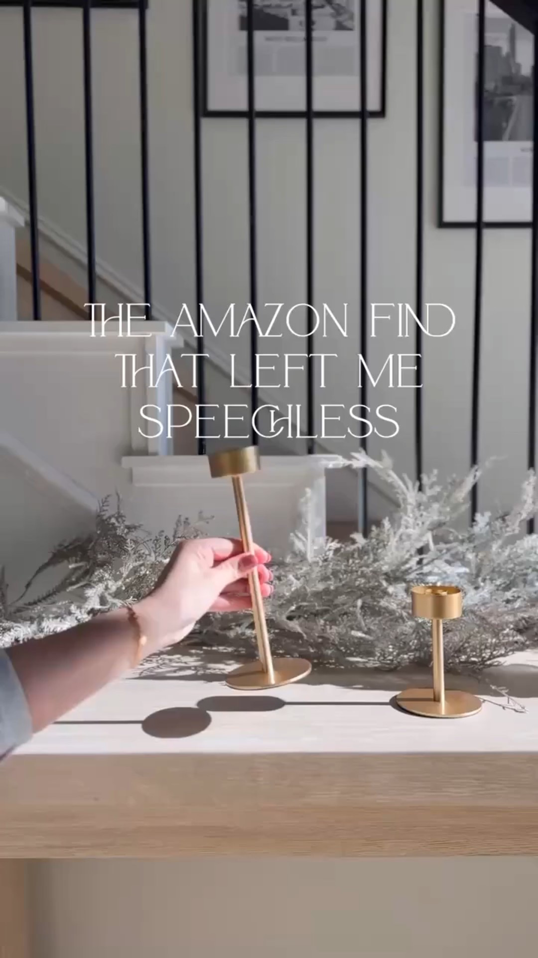 The most stunning taper candle holder set! I have styled these countless times - perfect for the holidays and tablescapes! And you need to get these rechargeable taper candles to go with it, they're great!

#LTKHoliday #LTKSeasonal #LTKHome