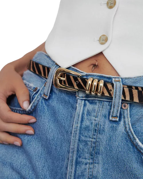 Women's Thin Tiger Print Belt | Bloomingdale's (US)