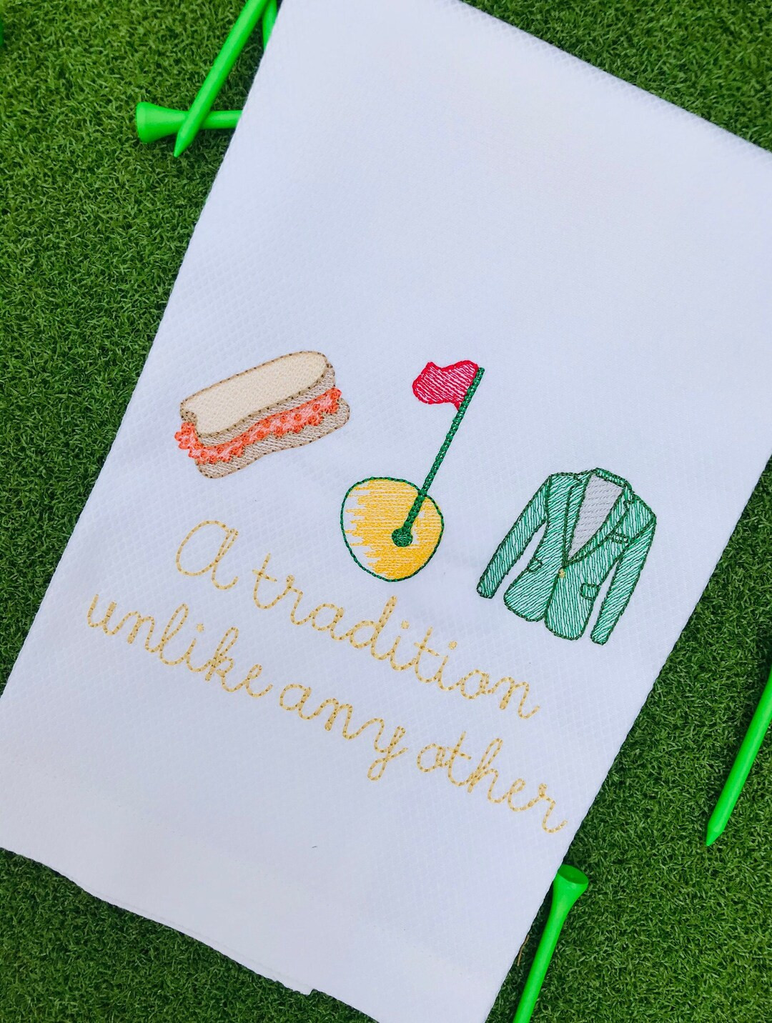 Golf Tournament Hand Towel - Etsy | Etsy (US)