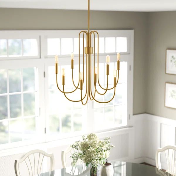 Alic 8 - Light Dimmable Classic / Traditional Chandelier | Wayfair North America