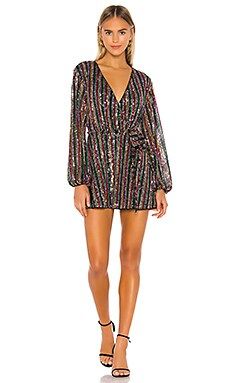 Lovers + Friends Laurie Sequin Dress in Rainbow from Revolve.com | Revolve Clothing (Global)