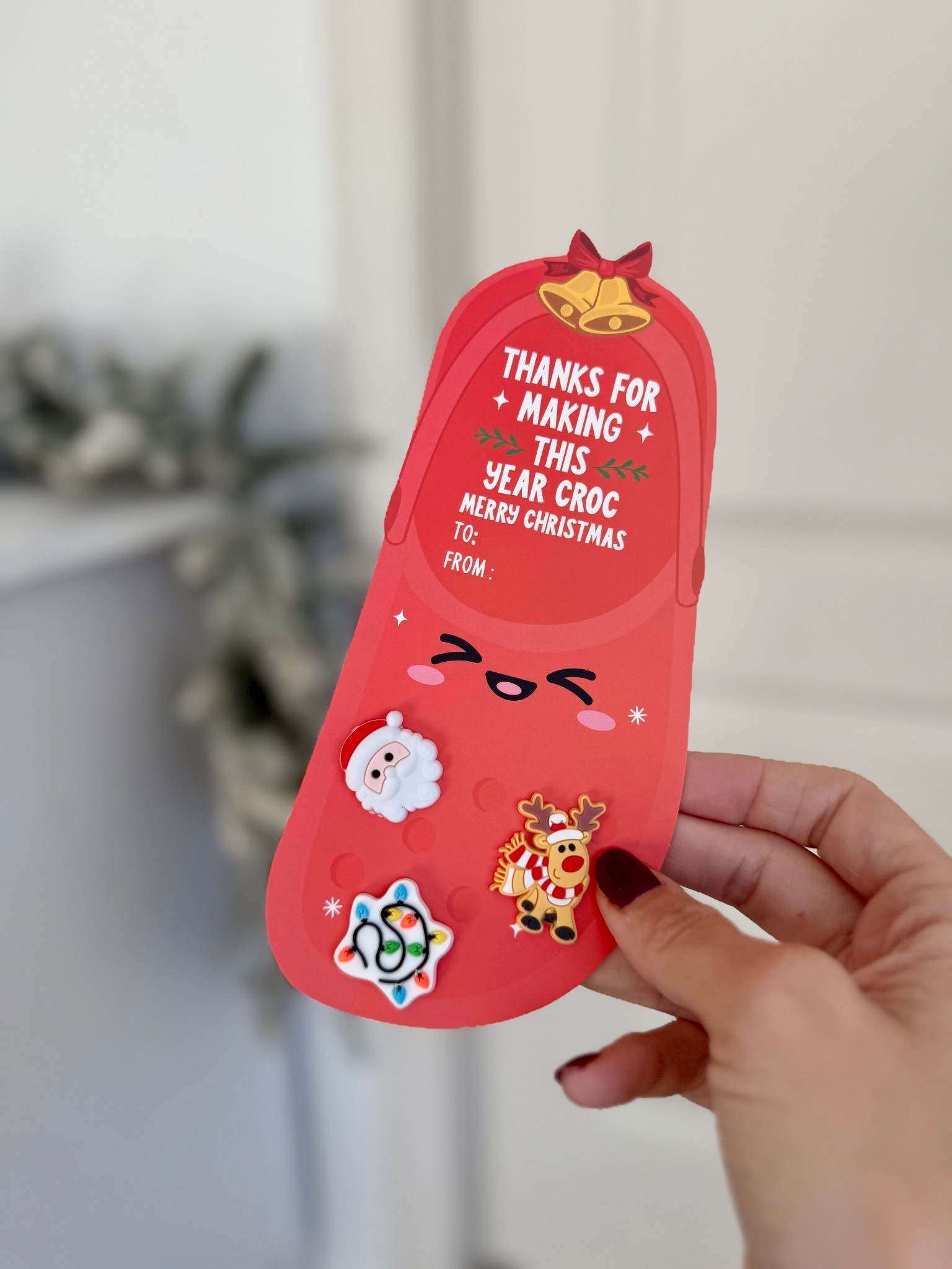 Christmas class favors, Christmas party favors for holiday parties: Christmas Cards Shoe Charms - 24Pcs Cute Shoe-shaped Cards with 72Pcs Shoe Decoration Charms  

#LTKHoliday #LTKKids #LTKGiftGuide

#LTKGiftGuide #LTKKids #LTKHoliday