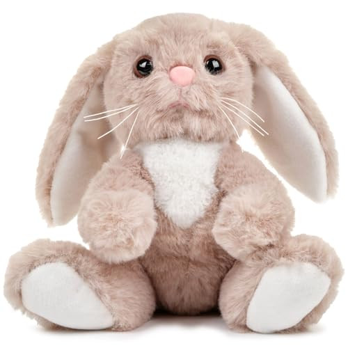 Bearington Lil' Boomer Easter Bunny Stuffed Animal - 6" Premium Soft Plush Easter Stuffed Animals for Everyday Cuddles and Playtime - Adorable Bunny Rabbit Plush Gift for Babies, Toddlers, and Kids | Amazon (US)