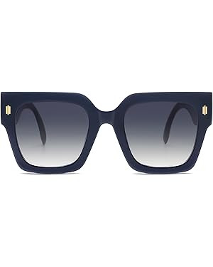 SOJOS Vintage Oversized Square Sunglasses for Women,Retro Womens Luxury Big Large Sun Glasses UV4... | Amazon (US)