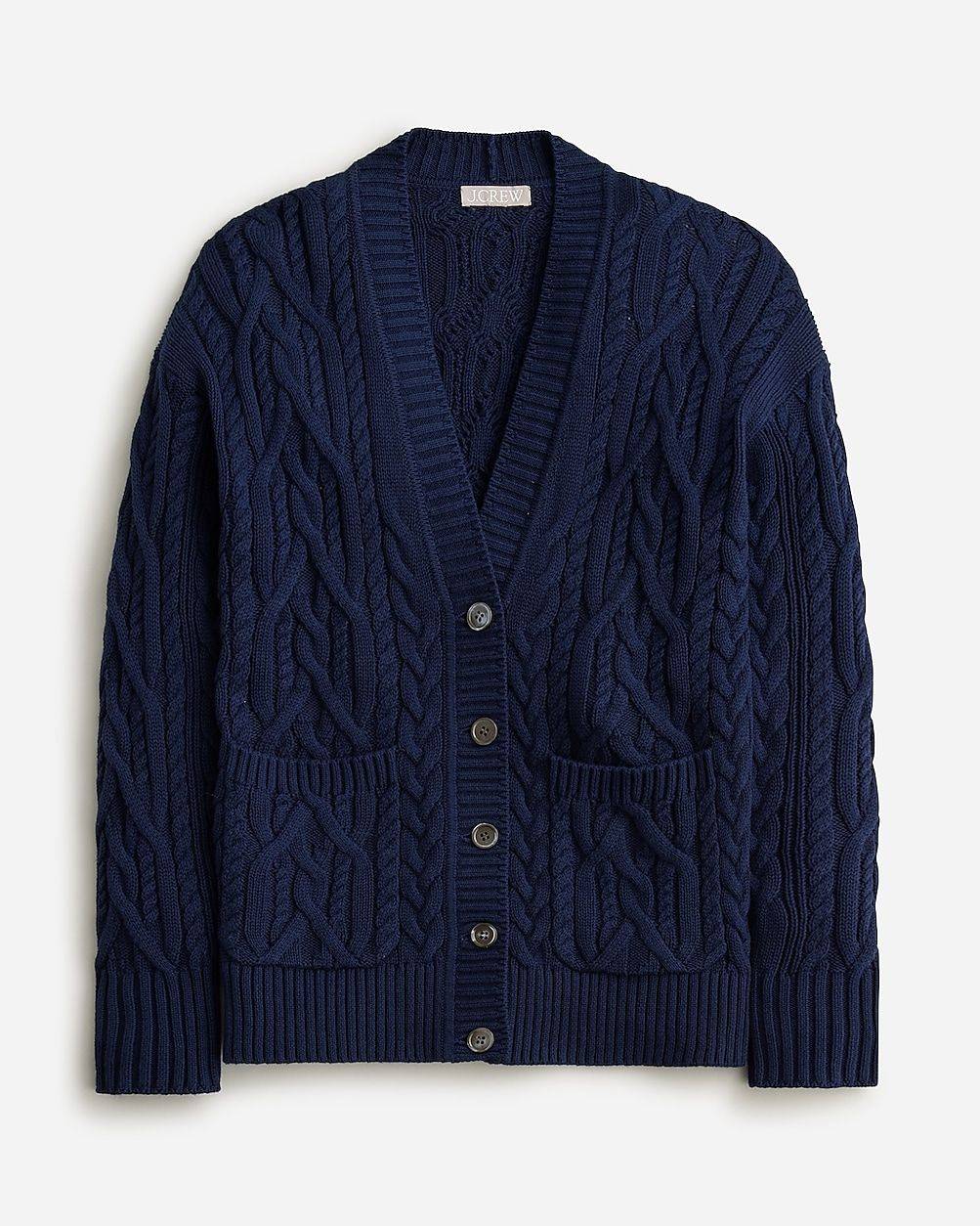 Cable-knit cardigan sweater | J. Crew US