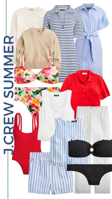 J.Crew killing it with the summer drop!! This is what I ordered for our summer trip to Europe! Love how it all mixes & matches for easier packing!



#LTKover40 #LTKsalealert #LTKtravel