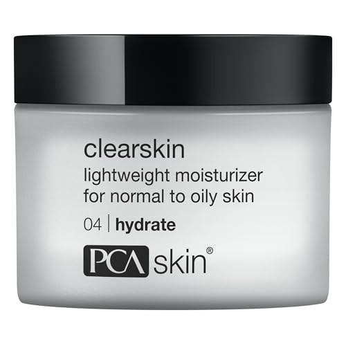 PCA SKIN Clearskin Lightweight Face Moisturizer for Oily Skin, Daily Hydrating Facial Moisturizer for Oily, Acne-Prone, and Sensitive Skin, Quick Absorbing, Reduces Discolorations, 1.7 oz Jar | Amazon (US)