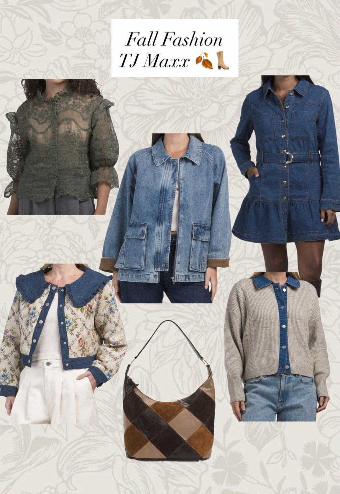 Fall fashion from TJ Maxx 🍂👢🤎 suede jacket, denim outfit

#LTKU #LTKSeasonal